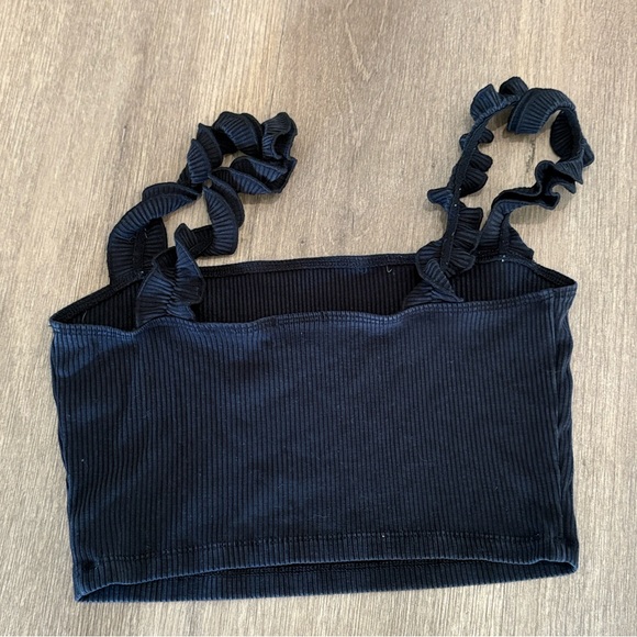 SUNDAY BEST Firecracker Cropped Ribbed Tank - Picture 6 of 6